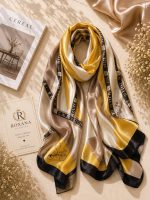 Shawl Stylish Women Thin Silk Scarf